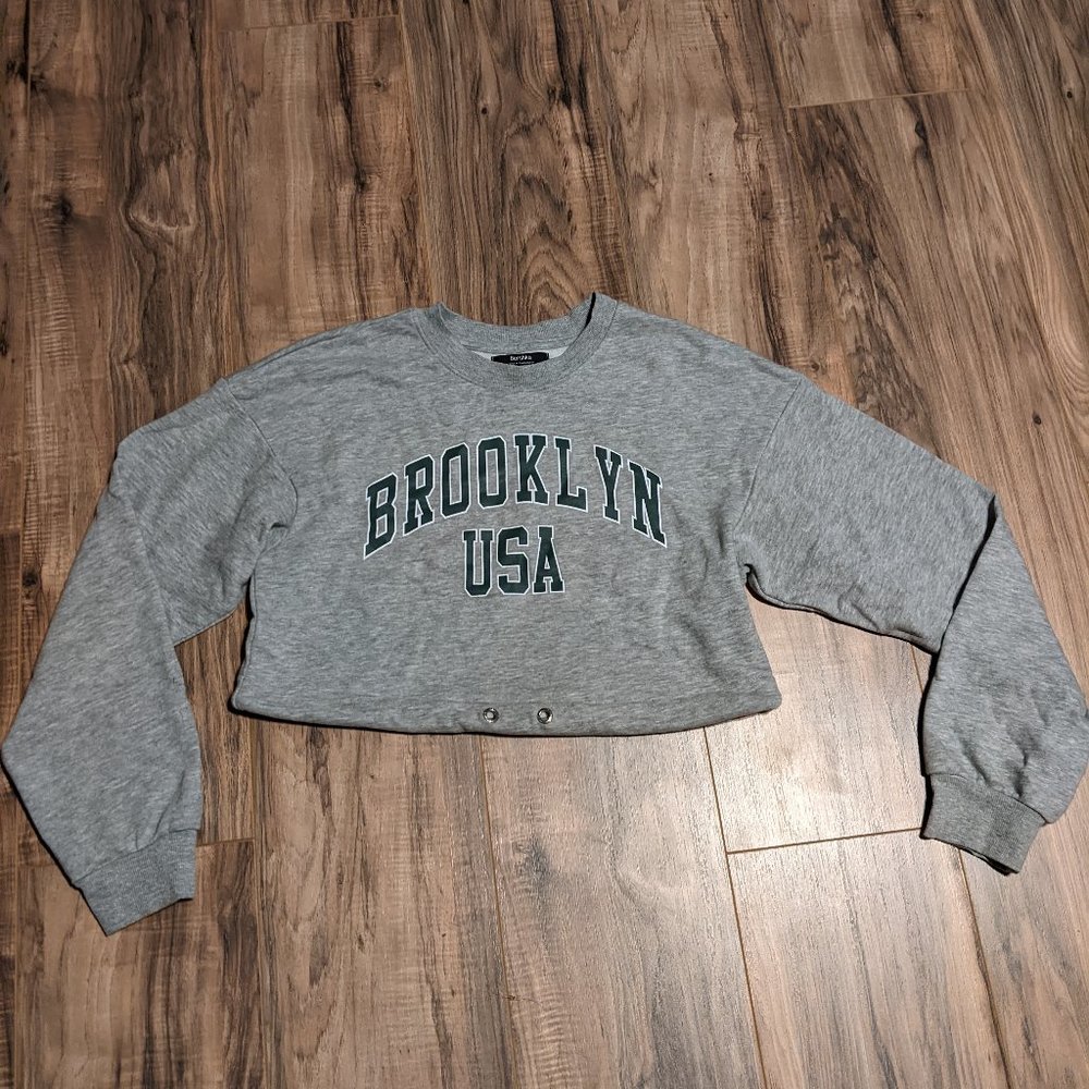 Bershka Cropped Hoodie